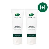 Acnes for Men Perfect Foam Cleanser Double Special (150g+150g), Korean men's popular cosmetics white