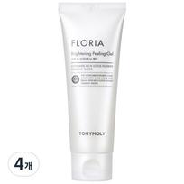 Tony Moly Floria Brightening Peeling Gel, 150ml, 4 pieces white