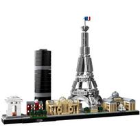 [Real Honey Night-Lego suderinama kaladėlė-architektūra] QZ France Paris City QZ World Landmark statybinis blokas, mišrus apdovanojimas gray