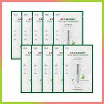 Dr. G Red Blemish Cool Soothing Mask Sheet 10 Sheets white