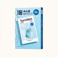 Toriden Dive-in Mažos molekulinės masės hialurono rūgšties kaukė 27ml, 1 pakelis, 10 vienetų white