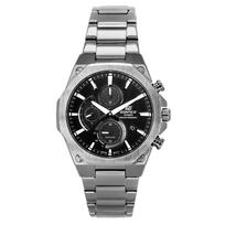 Casio Edifice Slim Line Chronograph Su Safyro Stiklu Analoginis Pilkas Ciferblatas Saulės EFS-S570DC-1A 100M Vyriškas Laikrodis pilka