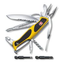 VICTORINOX Ranger Grip Boatman MW daugiafunkcinis peilis lauko antgalių pakabos raktas su Marlin Spike Šveicarijoje pagamintas daugiafunkcis įrankis su 22 funkcijomis Compact Easy gray