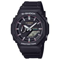 CASIO / Quartz Movement Resin Strap Watch Unisex Black Dial GA-2100RL-1APR Black Dial black