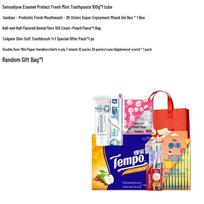 Sensodyne Enamel Care Refreshing Oral Hygiene Gift Set white