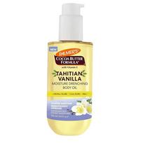Palmers Body Oil 192ml 1 Pack Tahitian Vanilla Palmers Cocoa Butter Formula Body Oil, Moisture beige