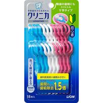 LION Clinica Advantage Dantų siūlas Y formos 18 vnt. Dantų priežiūra (tarpdančių valikliai) Dantų siūlas