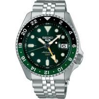 Seiko 5 Sports SSK035K1 SKX GMT Dvispalvis Automatinis Vyriškas Laikrodis 42.5mm žalia