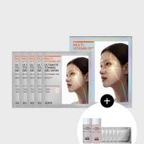 IOPE Multivitamin 10% Ultimate Toning Gel Mask 30g * 5ea Ultimate Toning Gel Mask 5ea gray