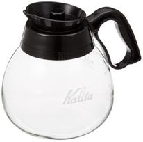 Kalita Coffee Decanter Heat Resistant Glass 1.8L Black #32003 black