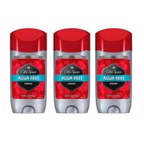 Old Spice Old Spice Dezodorantas lazdelėje 3 vnt. Aqua Reef Be aliuminio Dezodorantas vyrams Aqua Reef kvapas 3 oz, 85 g, 3 vnt. gray
