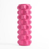 Kūno Balanso Akupresūrinis Masažinis Putplasčio Ritinėlis (32cm/Rožinė) pink