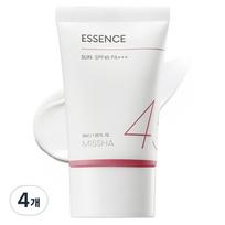 Missha All Around Safe Block Essence Sun SPF45 PA+++, 50ml, 4 pieces white