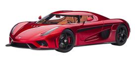 AUTOart Koenigsegg Regera Candy Red gatavas produktas 79026 1/18 raudona