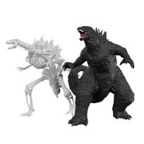 BANDAI SPIRITS Godzilla iš x The New plastikinio modelio (2024 m) „Godzilla Kong Empire“ spalvomis gray