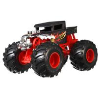 Hot Wheels Monster Truck Didelio Dydžio Bone Shaker 1:24 Dydžio Transporto Priemonės Žaislas Mini Automobilis3 ir Vyresni Raudonas HNM40 red