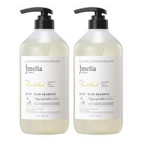 JMella in France Perfume Shampoo Lime & Basil Fragrance, 2 pcs, 1L white