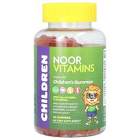 Noor Vitamins, guminukai vaikams, pilnas, 90 guminukų