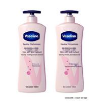 Vaseline Vita-Glow Brightening Repair Lotion Twin Pack white