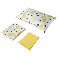 IKEA BOVALA 3-Piece Bedding Set white
