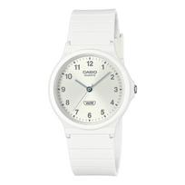 Casio Men's Resin Water Resistant Analog Quartz Watch MQ-24B-7B balta