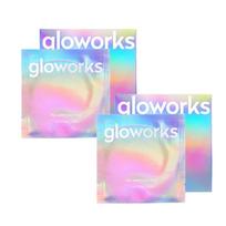 Gloworks Philly ampulės pagalvėlės 2 dėžutės (14 lapų) / Šilkiniai padukai, 14 lapelių pink