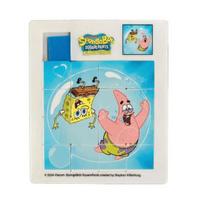Wolseong kvadratinės kelnės SpongeBob 16 stumdomų galvosūkių rinkinys, populiarūs korėjietiški galvosūkiai blue