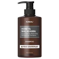 Kundal Honey & Macadamia Nature Shampoo Pink Grapefruit Fragrance, 718ml, 1 unit gray