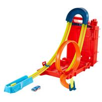 Hot Wheels Track Builder Stunt Box years old and HDX78 [6 up] red
