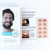 Magnetinis nosies praplėtimo rinkinys: Kvėpavimo pagalba: nosies juostelės nuo užsikimšimo ir pagerinančios oro pritekėjimą. Black Set (Square, 30 pairs)
