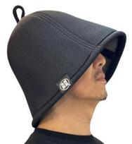 BSH Originalus Juodas Trijų Sluoksnių Tinklelio Medžiagos Didelio Dydžio Pirties Kepurė Unisex Laisva gray