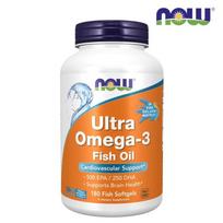 Now Foods Ultra Omega 3 Fish Oil 500EPA250DHA 1000mg 180 tablets, 180 tablets, 1 unit