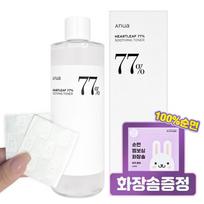 Anua Houttuynia cordata 77% soothing toner skin soothing large capacity [free cotton pad], 1 piece, 500ml white