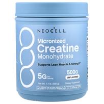 NeoCell, Mikronizuotas kreatinas, Monohidrato milteliai, Be skonio, 500g (1,1 svaro)