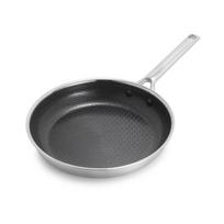 GreenPan 26cm keptuvė, suderinama su indukcine ir dujine kaitlentėmis, keraminė, graviruotas paviršius, tinkama plauti indaplovėje, ir [APEX], danga, be PFAS, tekstūra, saugi, CC010629-104 black