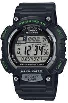 Casio Collection STL-S100H-1A - Saulės energija maitinamas sportinis laikrodis juoda