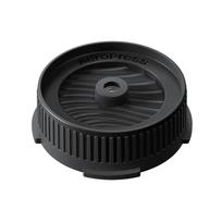 „AeroPress“ srauto valdymo filtras be lašėjimo filtro dangtelio, skirtas „AeroPress“ nešiojamam espreso kavos stiliaus specialaus metodo kavos dangteliui, aparatui, aparatui. juoda