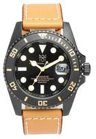 Hyakuichi Divers 20 ATM Water Resistant Watch Leather Belt [HYAKUICHI 101] Men's juoda