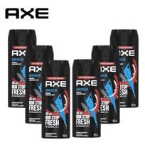 AX Dezodorantas purškiamas Adrenaline 150ml 6 buteliukai, 6 vienetai black