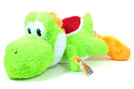 Super Mario Ypa Didelis Kūno Formos Pliušinis Yoshi (Midori) žalia