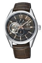 ORIENT STAR automatinis laikrodis modernus skeletas, mechaninis, pagamintas Japonijoje 2 metų vidaus gamintojo garantija atviros širdies rudos spalvos [Orient Star] RK-AV0008Y