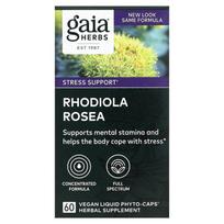 Gaia Herbs, Rhodiola, vegetable liquid Phyto-Caps 60 tablets