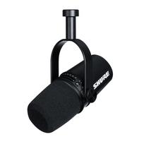 SHURE MV7 Podcasto Mikrofonas Dinaminis Mikrofonas juoda
