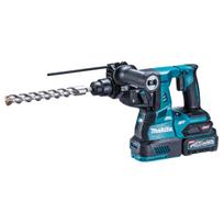 Makita Rechargeable Hammer Drill 40VMax with Battery Charger HR001GRDX 28mm/Chiseling SDS+ mėlyna