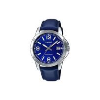 CASIO vyriškas standartinės serijos mėlynas laikrodis MTP-V004L-2BUDF Blue Dial blue