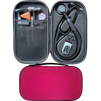Littmann Stethoscope Case Semi-Hard [Raspberry Color] aviečių spalvos