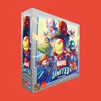 Marvel United: Marvel Comics Cooperative Miniature Board Game (Ages 14+) white
