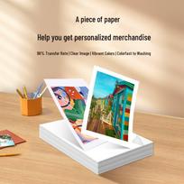 LOKLiK A4 Sublimation Heat Transfer Paper CN plug (adapter included) white
