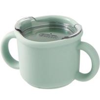 Edison Premium silikoninis treniruočių puodelis 150 ml, mėtų, 1 vnt., Populiarios Korėjos vaikų auklėjimo prekės gray