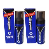 Homme Clean Foam Cleaner for Men's Cleaner, 150ml, 2 vnt black